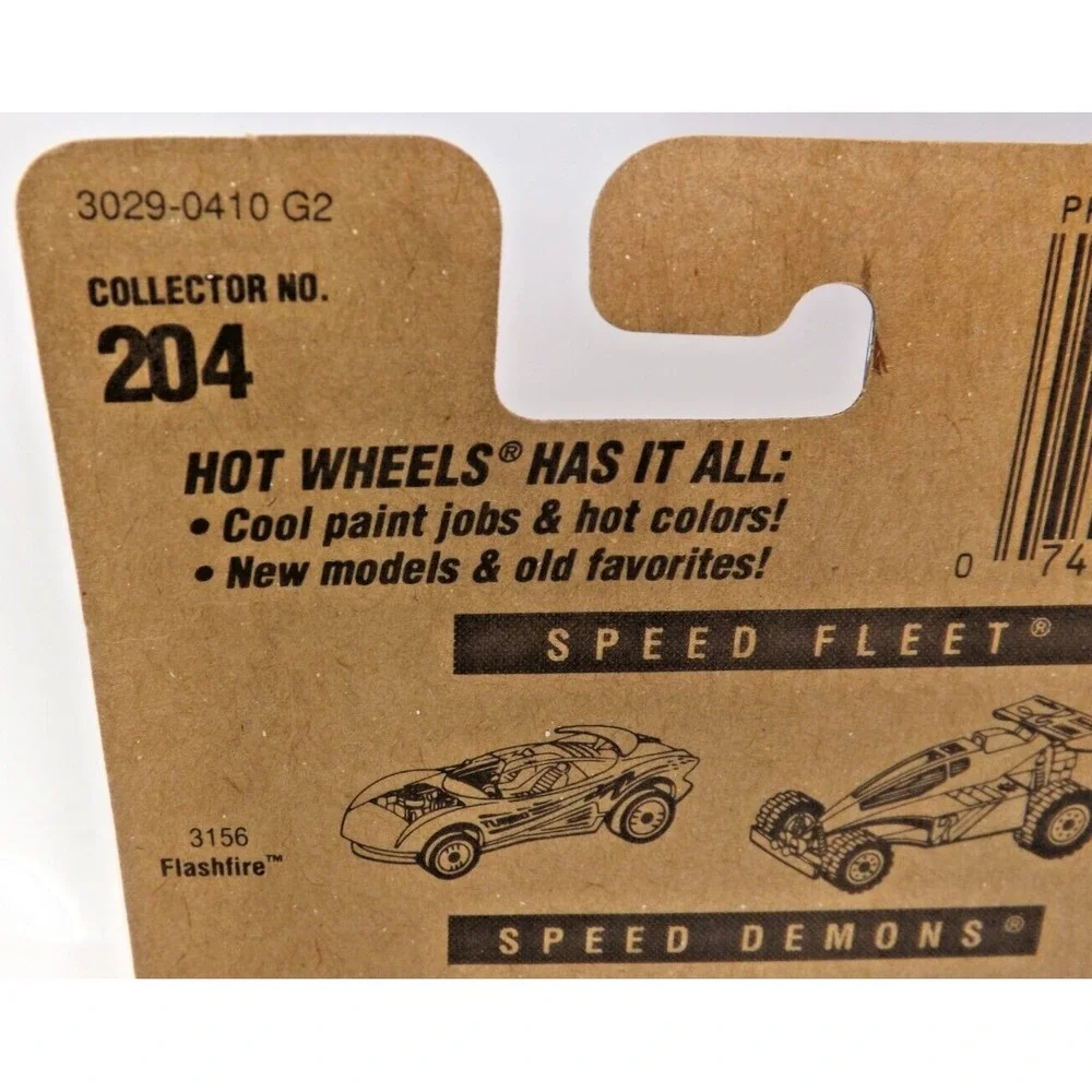 1991 Hot Wheels Blue Card Oscar Mayer Wienermobile Collector NEW MODEL #204 - Picture 4 of 7